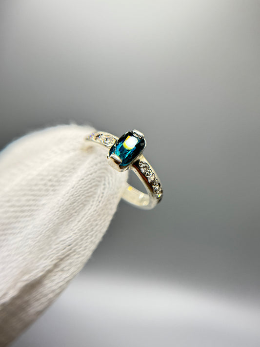 Tourmaline Gemstone - Silver Ring