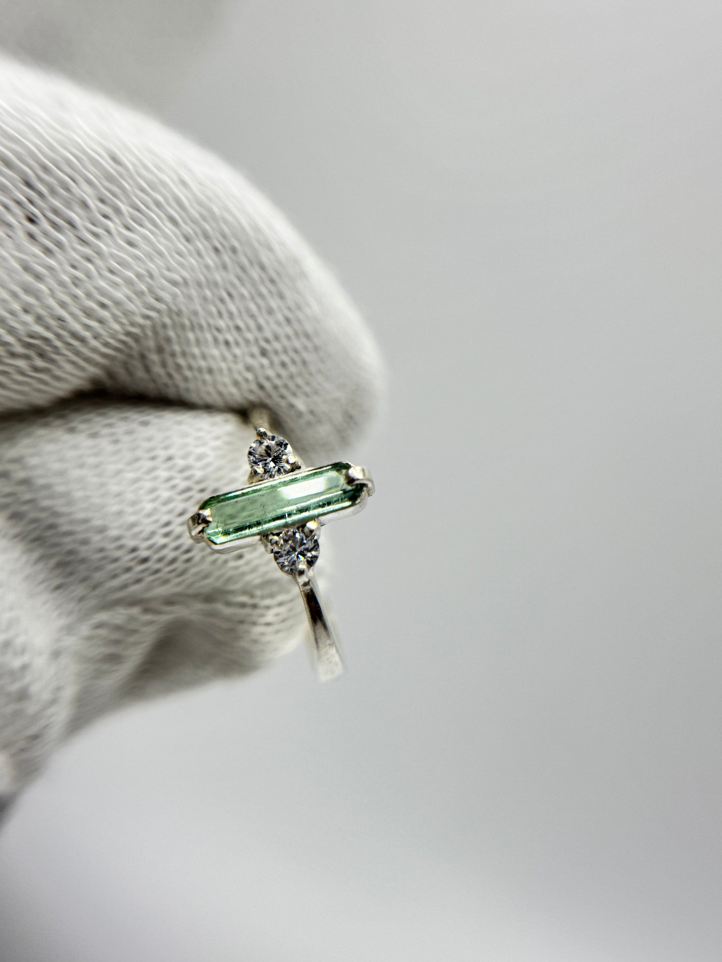 Tourmaline Gemstone Silver Ring