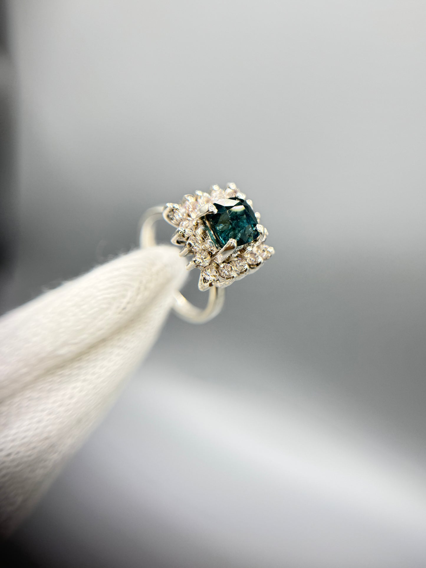 Tourmaline Gemstone - Silver Ring