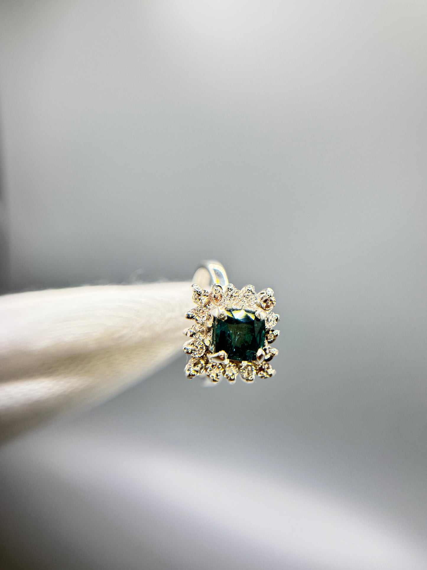 Tourmaline Gemstone - Silver Ring