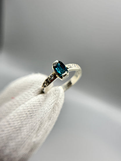 Tourmaline Gemstone - Silver Ring