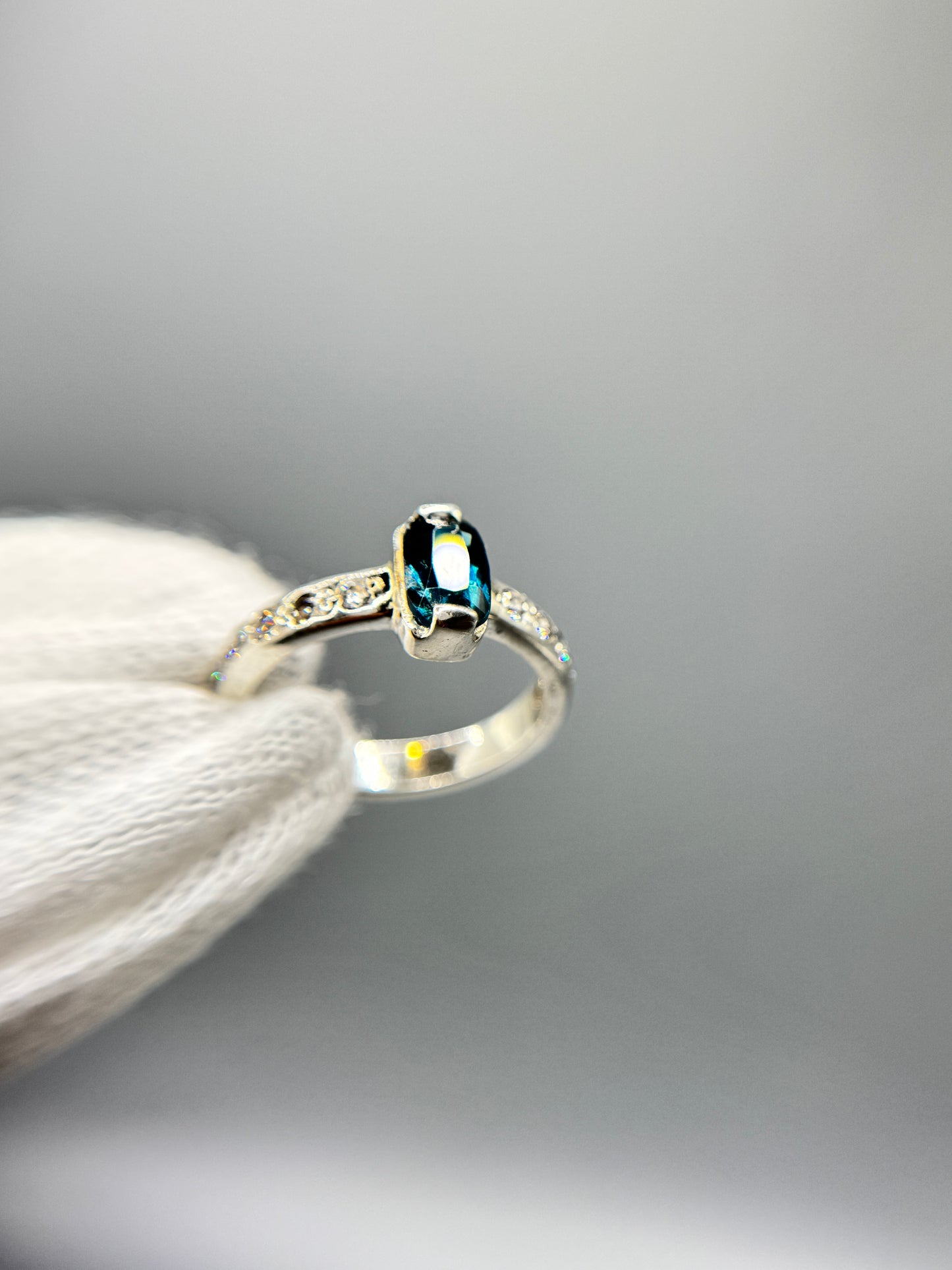 Tourmaline Gemstone - Silver Ring