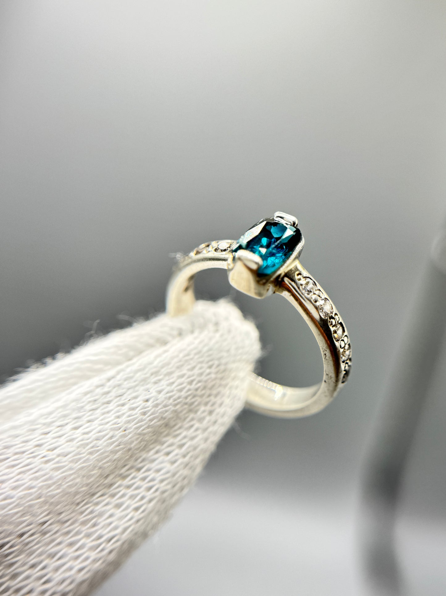 Tourmaline Gemstone - Silver Ring