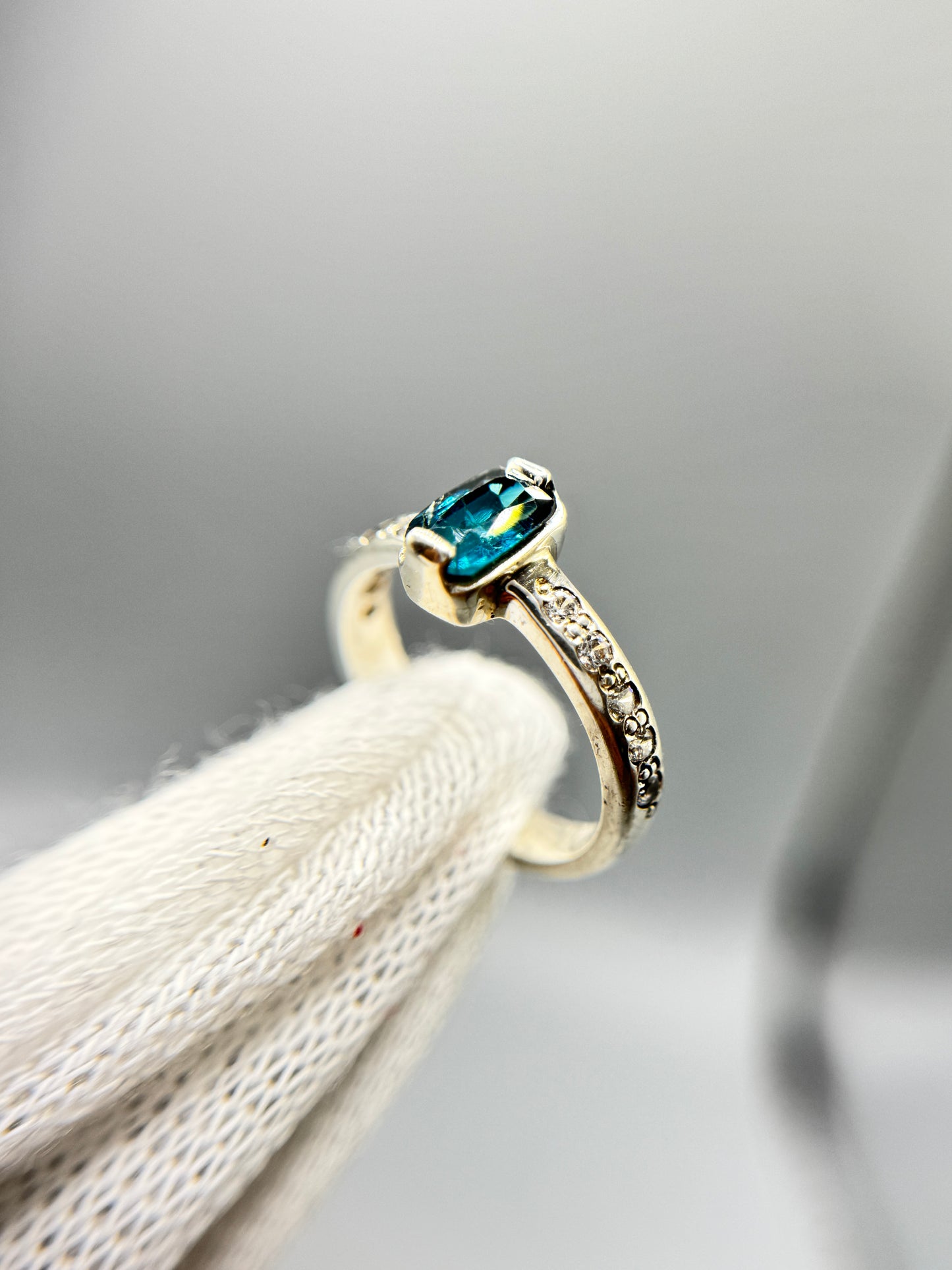 Tourmaline Gemstone - Silver Ring
