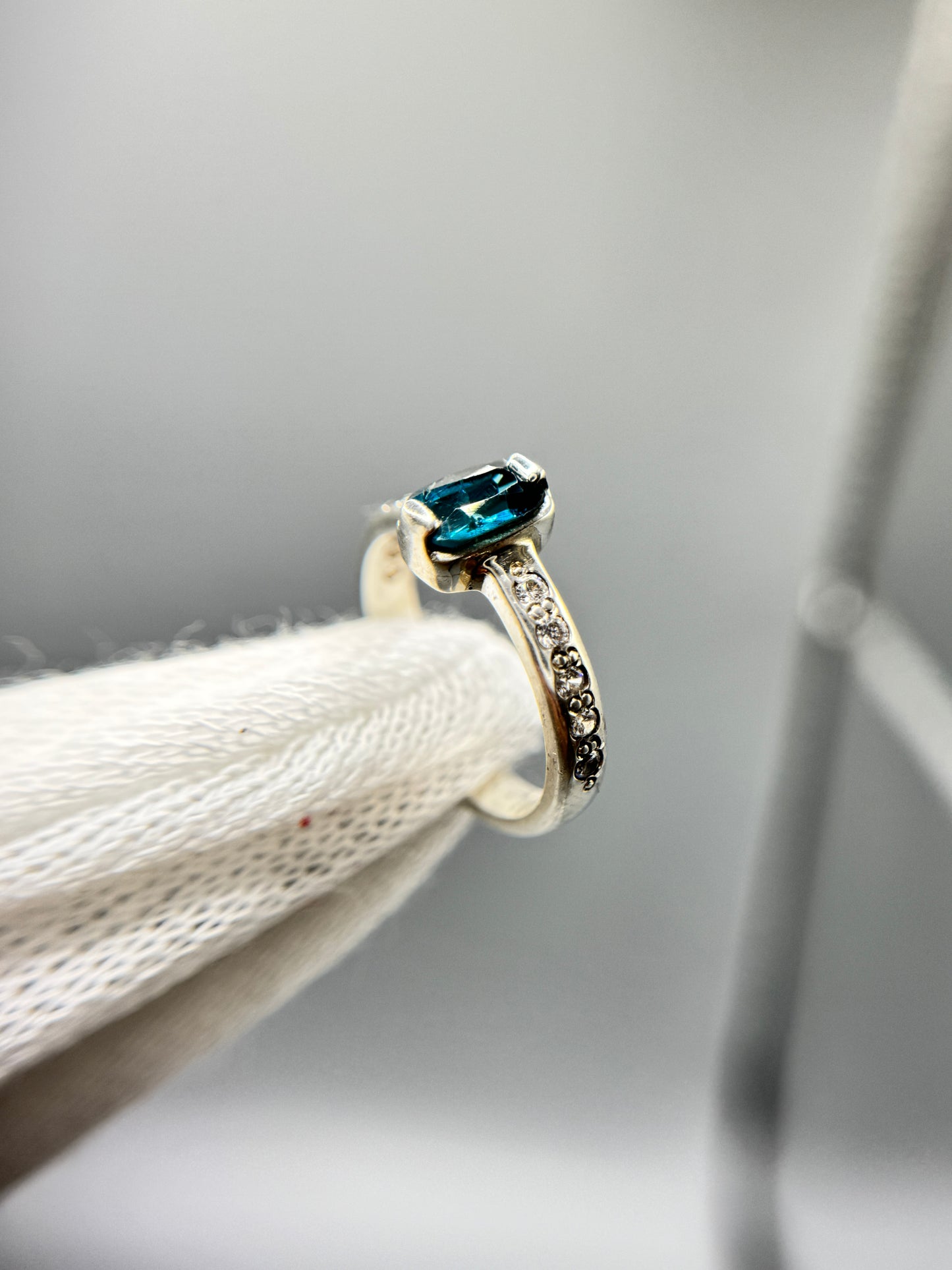 Tourmaline Gemstone - Silver Ring