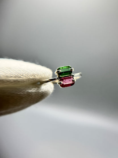 Tourmaline Gemstone - Silver Ring