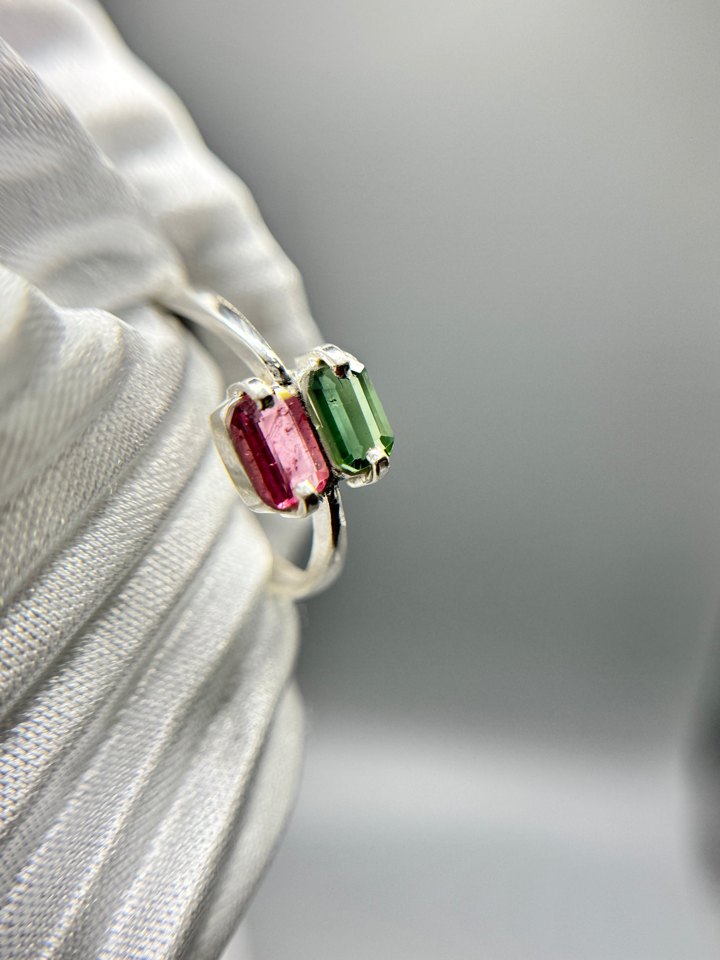 Tourmaline Gemstone - Silver Ring