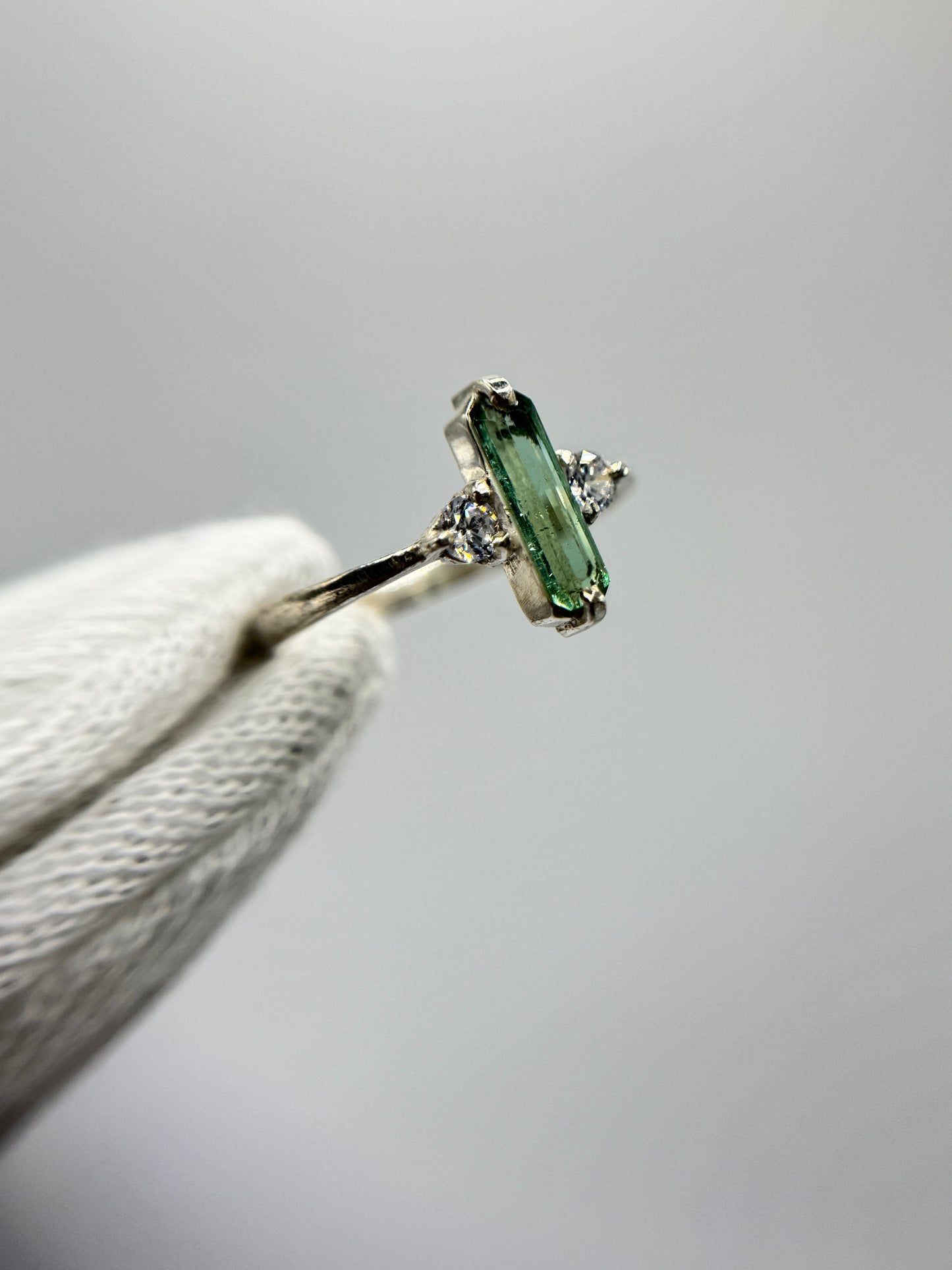 Tourmaline Gemstone Silver Ring