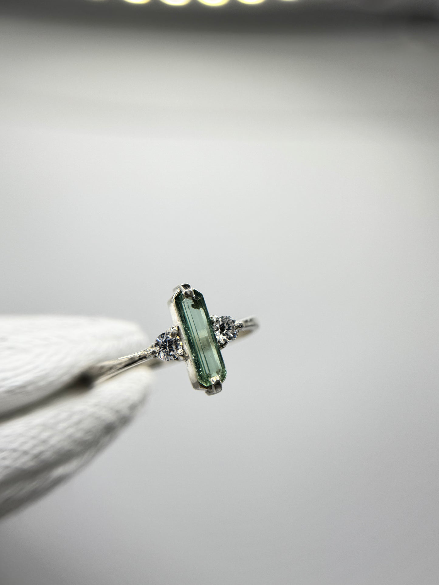 Tourmaline Gemstone Silver Ring